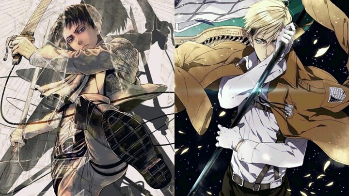 Hoạt hình|Attack on Titan|Cắt ghép tổng hợp cảnh gay cấn về Levi