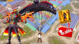 40.000$ Uc on NEW FLAME SKIN🔥Like a X-SUIT | Pubg Mobile