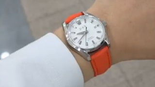 HITORI Somei Yoshino Shirakaba Gnomon Watches ARTEM HYDROFLEX LOOP-LESS NEW STRA