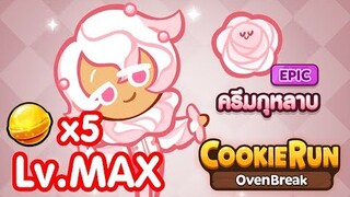 Cookierun OvenBreak - รีวิวคุกกี้ & เพทใหม่ คุกกี้รสวิปครีม & ครีมกุหลาบ ใน LAND 8 สุดโหด