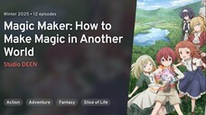 Magic Maker: Isekai Mahou no Tsukurikata Episode 1 Sub Indo