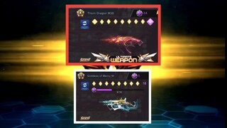 Crisis Action : Review Weapon Thorn Dragon M38 + Goddess Of Mercy M | Rank Match