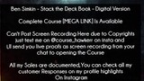 Ben Simkin Course  Stack the Deck Book - Digital Version Download