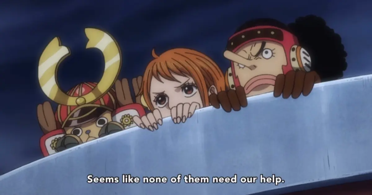 The Most Cowardly And Humurous Trio In One Piece Bstation