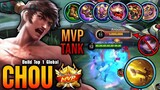 Chou MVP Tank Build (AUTO FREESTYLE) - Build Top 1 Global Chou ~ MLBB