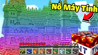 Minecraft nhưng bạn chế tạo TNT Nổ Cực Mạnh