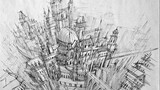 [Life] Drawing a City Using Three-Point Perspective