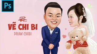 VẼ CHIBI BẰNG PHOTOSHOP (Draw chibi photos with photoshop) BONART