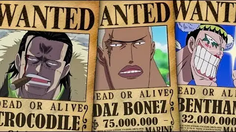 Baroque Works Bounties Revealed In One Piece Vivre Card Databook Vol 5 Bilibili