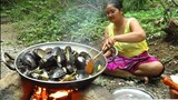 Yummy Cooking big clam recipe & My cooking skill