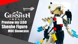 Preview my LEGO Shenhe Figure MOC from Genshin Impact | Somchai Ud