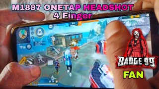 Realme narzo 20pro free fire gameplay test 4 finger handcam m1887 onetap headshot SD860 CPU smoothaf