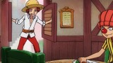 One Piece: It turns out that Usopp's teacher is a member of Roger's group, and the burned man Kidd i