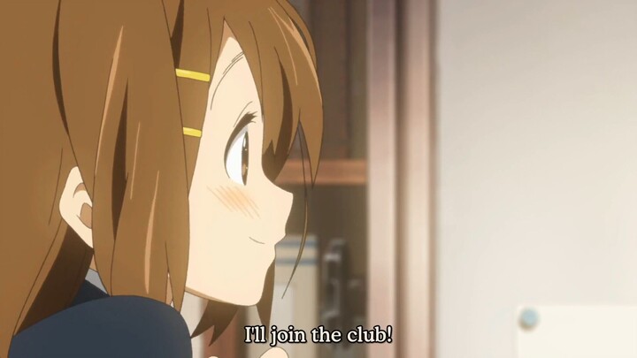 K-ON| Yui inviting on K-ON