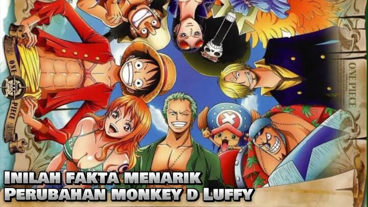 inilah fakta menarik perubahan Monkey D Luffy dari Gear second hingga Gear fifth