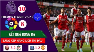 Kết quả bóng đá hôm nay Vòng 10 Ngoại hạng Anh 22/23, Vòng 8 Laliga 22/23, Vòng 9 Bundesliga