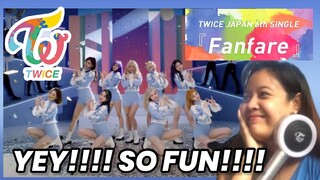 TWICE 「Fanfare」Music Video REACTION by ONCE | Philippines