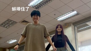 模仿jiwoo的大力出奇迹 谁知进不了拍