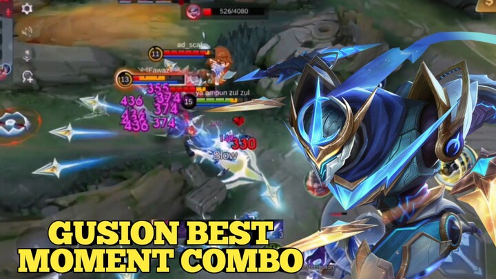 Gusion Best Moment Combo