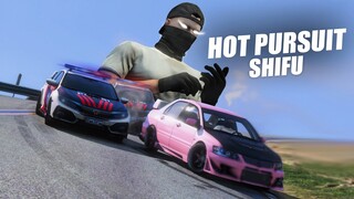 HOT PURSUIT SHIFU ! EVO PINK UNSTOPPABLE !! GTA V ROLEPLAY