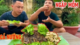 Cá Nướng Cuốn Cùng Bánh Tráng Siêu Ngon | Ẩm Thực