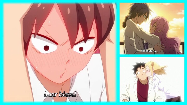 Cium Wajah Cewek Untuk Pertama Kalinya - 5 Ciuman Lucu Dalam Anime #LMM