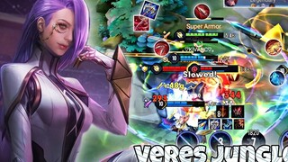 เกมเพลย์ Veres Jungle Pro เดี่ยวอันดับ Insane Carry เหรียญทอง Arena of Valor Liên Quân mobile CoT