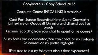 Copyhackers – Copy School 2023 Download | Copyhackers Course
