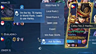 The True Power Of Top Global Harley / Gizi'Macki✓ / Harley Gameplay /