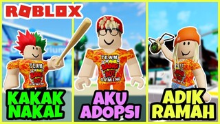 AKU ADOPSI 2 KAKAK BERADIK YANG BEDA SIFAT ft @ALYA NADIVA  (LIVETOPIA) - ROBLOX INDONESIA