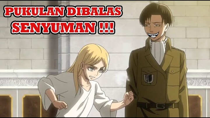 inilah Alasan Sebenarnya Historia "BERANI" Memukul Kapten Levi ??? [ Fakta & Teori ATTACK ON TITAN ]