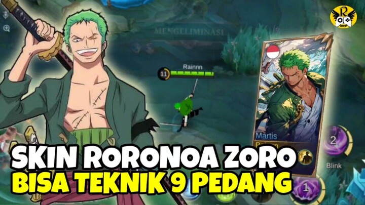 Ketika Zoro Tersesat Di Land Of Down 🥶 Skin Collab One Piece X MLBB