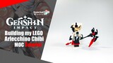 LEGO Genshin Impact Arlecchino Chibi MOC Tutorial | Somchai Ud