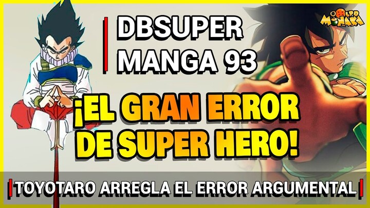 ¡LO ARREGLARON! 😍 MANGA 93 DRAGON BALL SUPER SPOILERS ESPAÑOL