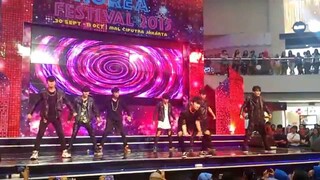 [HD 1080p] 151010 FANCAM WTF cover BTS(Bangtan Boys) No More Dream+Danger @Korea Festival 2015