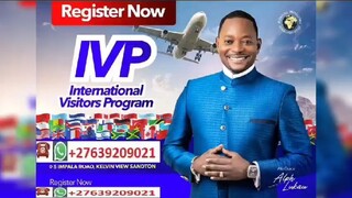 Pastor Alph Lukau International Visitors Program Booking & Registration contact+27639209021