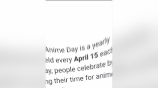 happy national anime day😊fyp aot animeedit anime shingekinokyojin