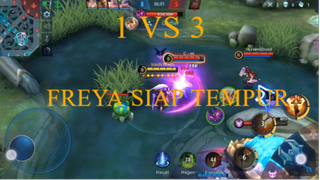 Di Bully 1 VS 3 Freya Siap Tarung Nih Boss #BstationTalentHunt