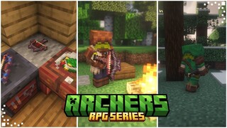 Archers (Minecraft Mod Showcase/Tutorial) | Expanded Archery, Archer Skills and New Weapons & Armor