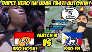 RRQ UDAHLAH BAN AJA INI HERO! TERLALU BROKEN! - RRQ VS RSG PH MATCH 3