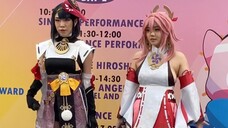 Ellemonade and Rina Tan performing at Omatsuri Time! - a cosplay event in Kuala Lumpur, Malaysia!