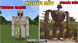 Khi Tất Cả Các Sinh Vật | Ngoài Đời Thật Sẽ Trông Ra Sao P1 | Trong Minecraft Pe..!!