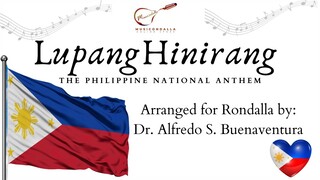 Lupang Hinirang Instrumental | The Philippine National Anthem Sheet Music for Rondalla