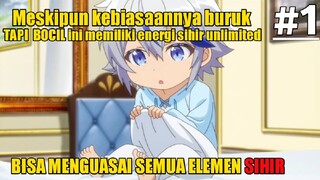 BOCIL OVERPOWER MEWARISI KEKUATAN DEWA | TENSI KIZOKU NO ISEKAI BAOKENROKU | episode1