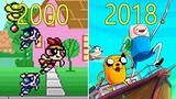 Evolution of Cartoon Network Games 2000-2018