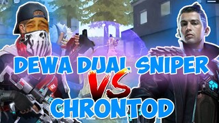 DEWA DUAL SNIPER MELAWAN CHRONO, PANIK GA? | Free Fire Indonesia