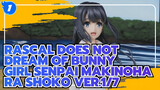 [Rascal Does Not Dream of Bunny Girl Senpai] eStream SSF Makinohara Shoko Ver.1/7 Figure_1