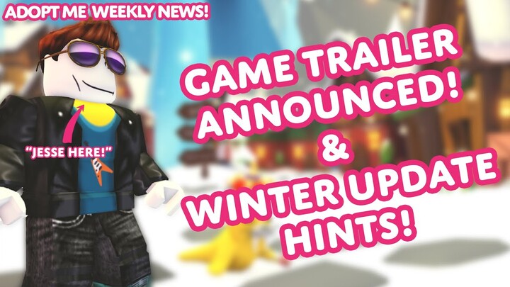ADOPT ME GAME TRAILER ANNOUNCED! 🤯 More Winter Update Hints! ⛄
