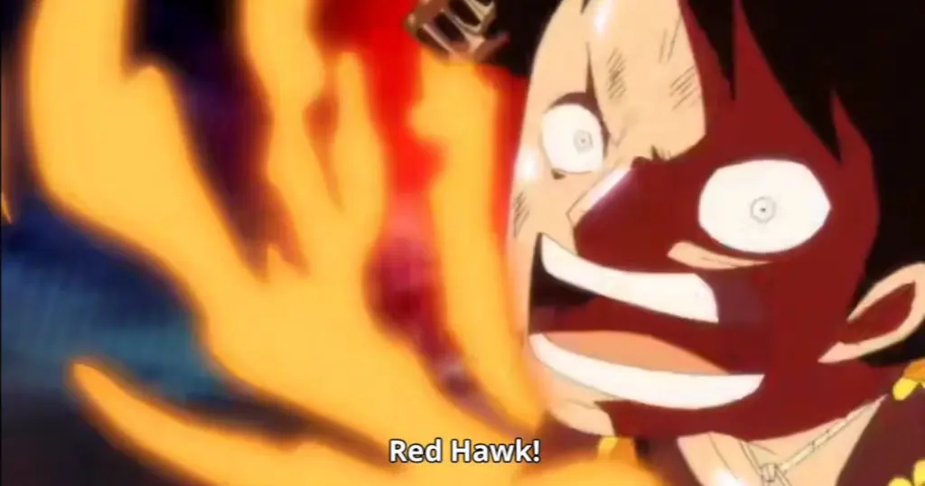 Luffy Red Hawk Bilibili