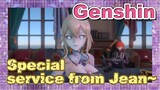 Special service from Jean~